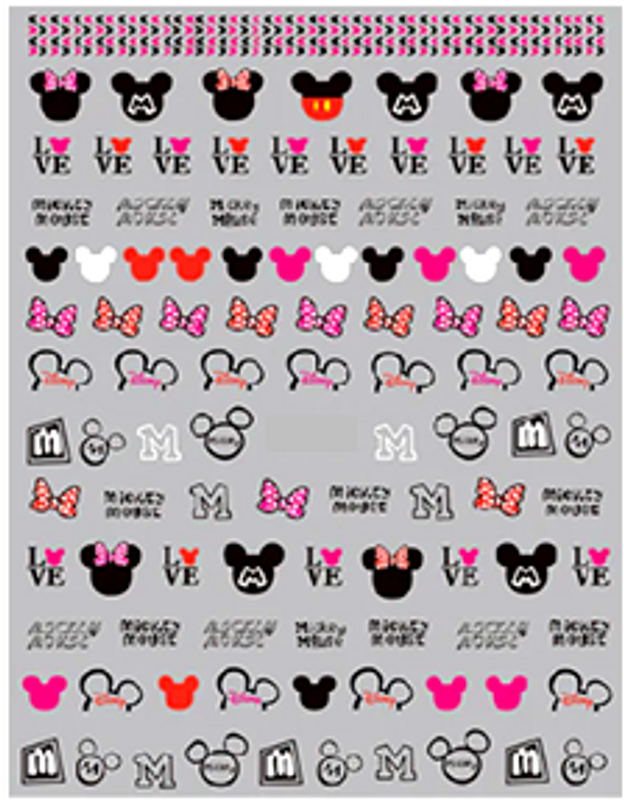 Mickey Assorted Decals #3