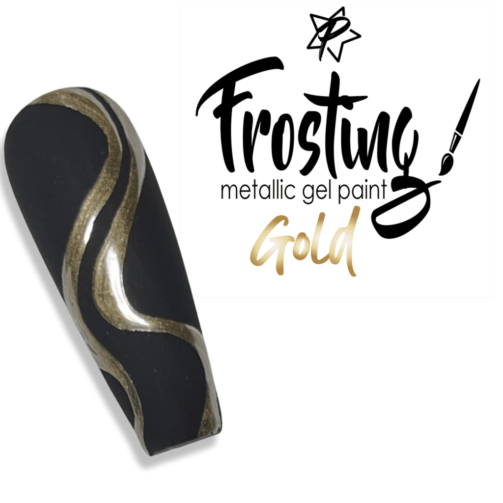 Frosting Gel Paint - Liquid Metals - Gold