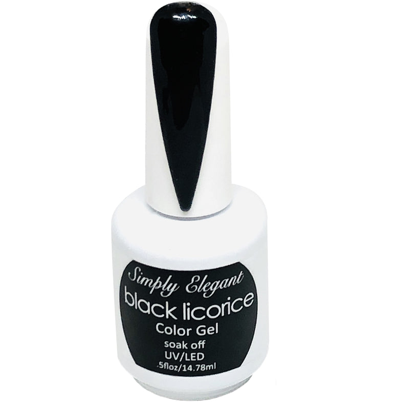 Black Licorice Gel Polish
