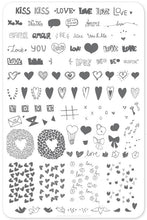 Load image into Gallery viewer, LoVe Notes (CjS V-12) Steel Stamping Plate
