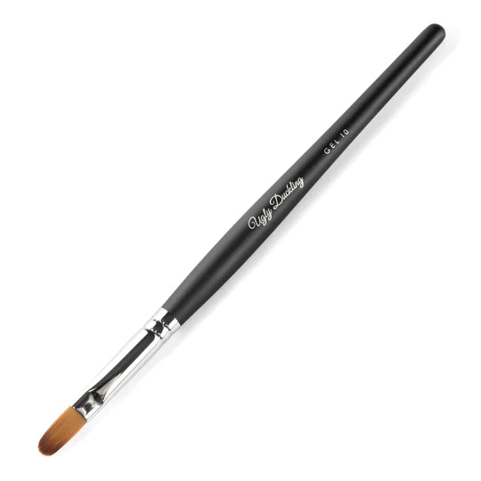 Gel Brush - Matte Black Wood Handle