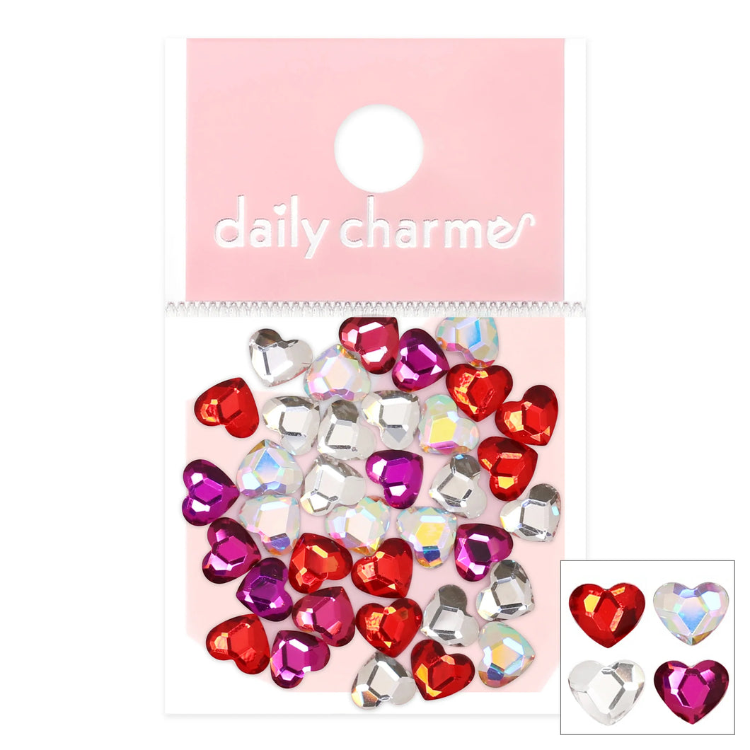 Charme Crystal Lovely Hearts Mix