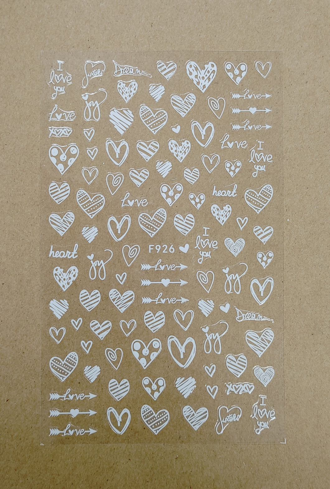 Valentines Heart Stickers