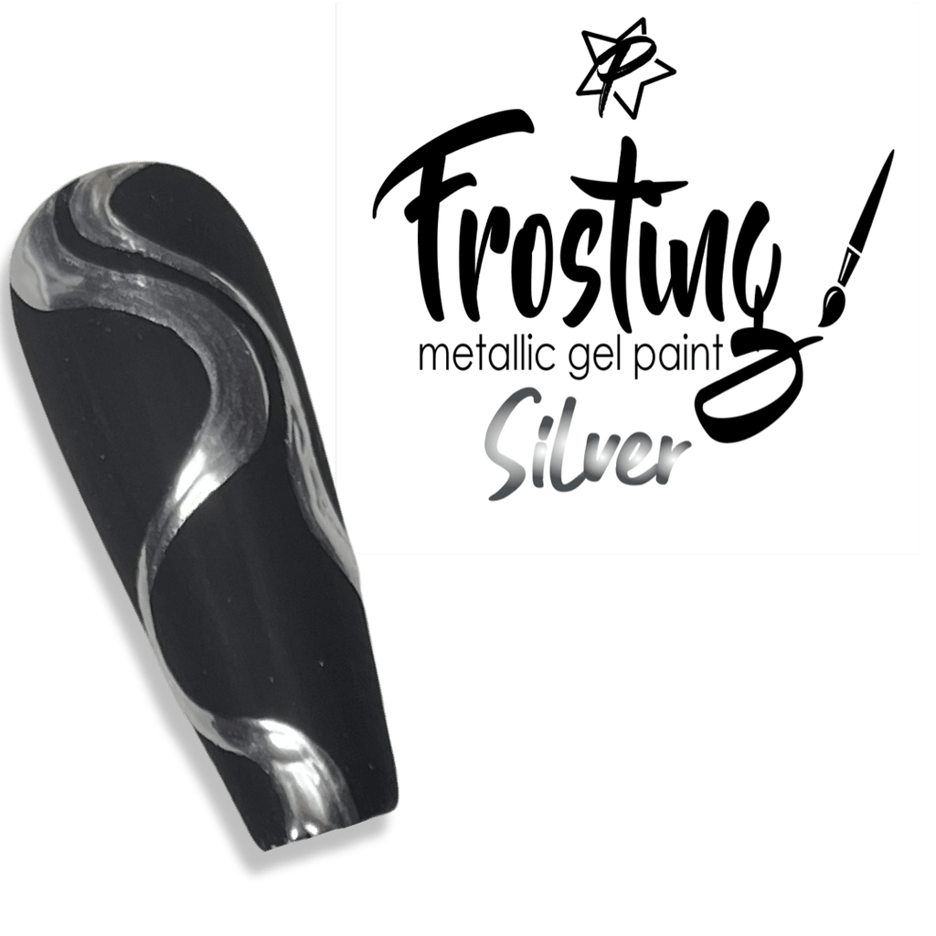 Frosting Gel Paint - Liquid Metals - Silver