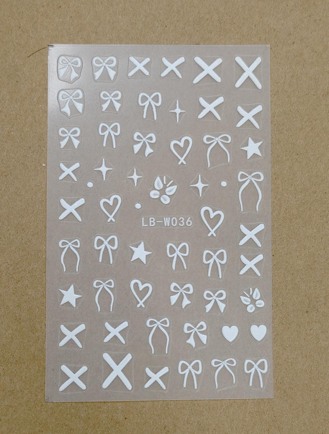 Valentine Bow Stickers
