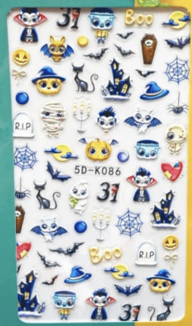 Halloween Decals 5D 086