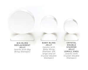 Crystal Double Stamper Jelly (Small End) - 2 pk