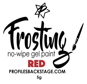 Frosting Gel Paint - Red