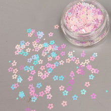 Load image into Gallery viewer, Iridescent Spring Daisy Glitter
