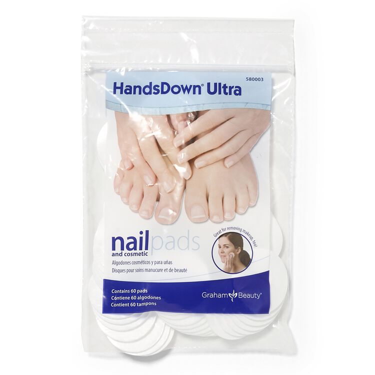 Nail & Cosmetic Wipes with backing