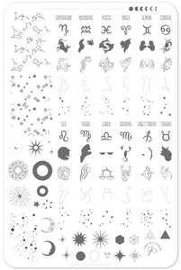 What's your sign? (CjSZ-01) Steel Stamping Plate